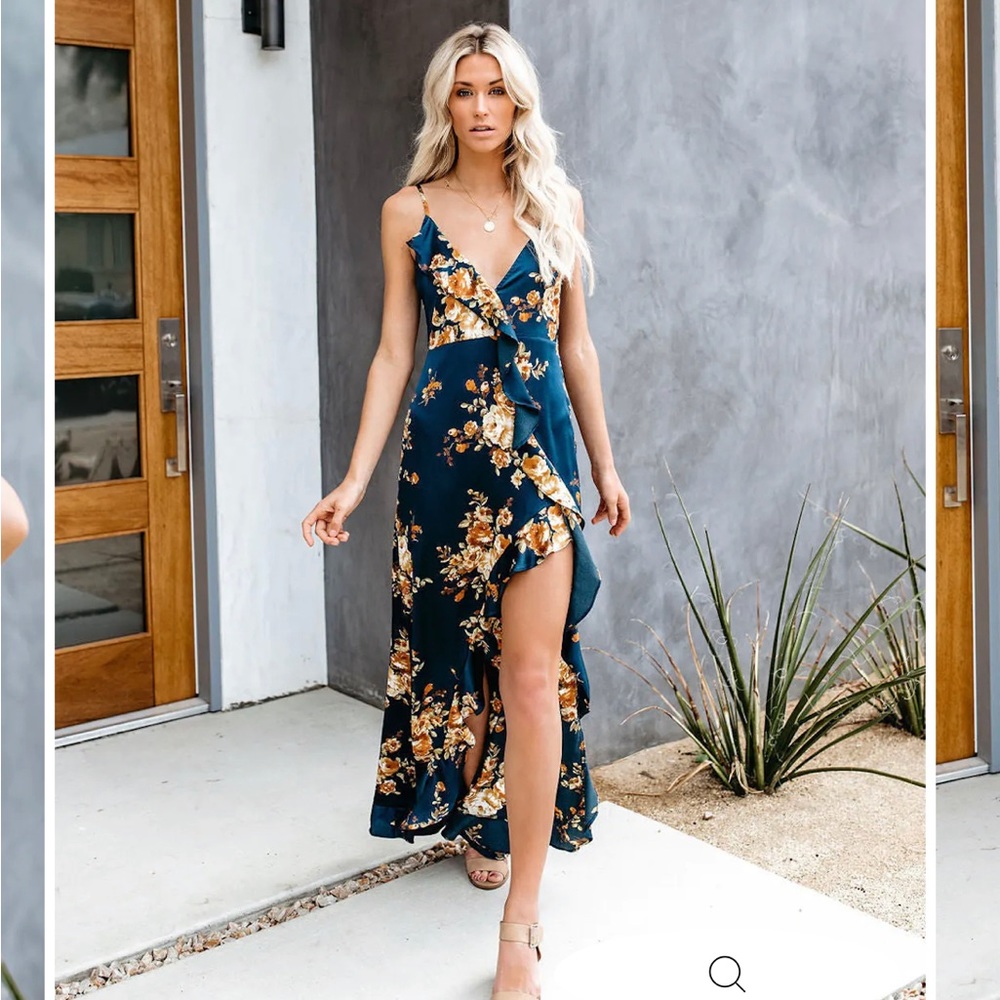 Floral maxi dress from Vici Dolls